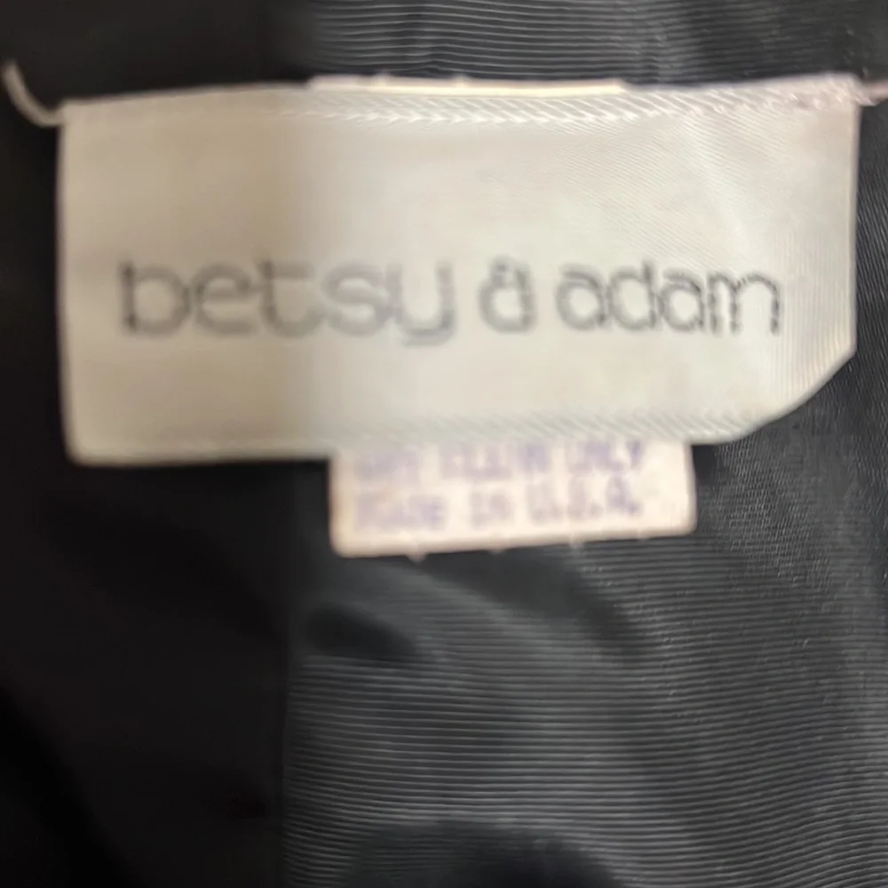 Vintage black velvet gown from 90s, size 11/12 - Picture 10 of 12